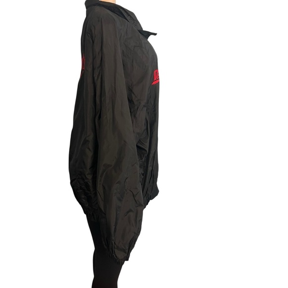 Logo Athletic Nebraska Cornhuskers Black Windbreaker Jacket - Picture 5 of 10